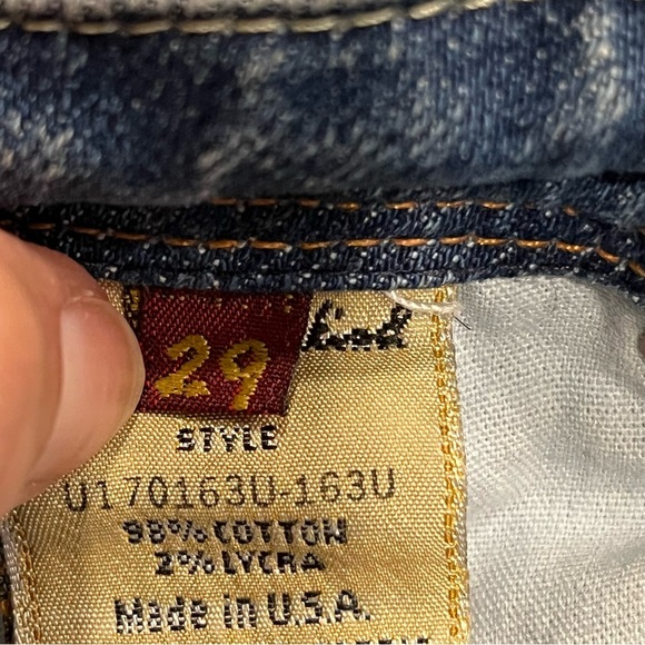 7FAM Vintage Bootcut Denim Jeans - Picture 8 of 9